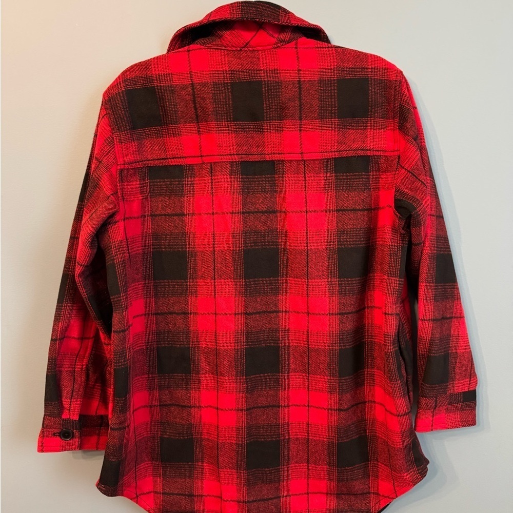 Old Navy Red and Black Plaid Jacket - Picture 5 of 5